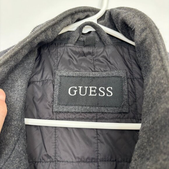 Guess Men's Wool-Blend Utility Coat - Picture 4 of 8
